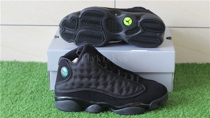 Authentic Air Jordan 13 Black Cat